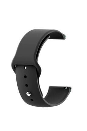 Samsung Galaxy Watch Active 2 44mm Akıllı Saat Uyumlu Siyah Silikon Kordon active2-44mm
