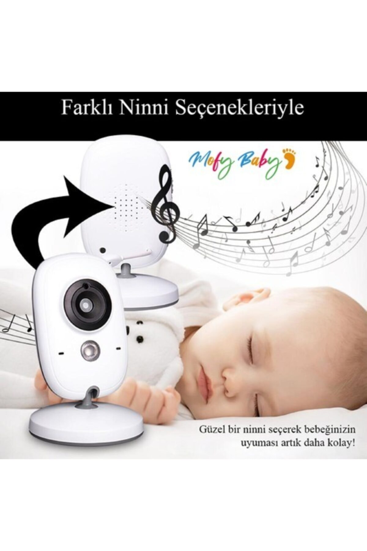 Angel Eye Angeleye Ks-603 Ekranlı Bebek Kamerası Gece Görüşlü Wifi'li fotoğrafı 2 (önizleme)