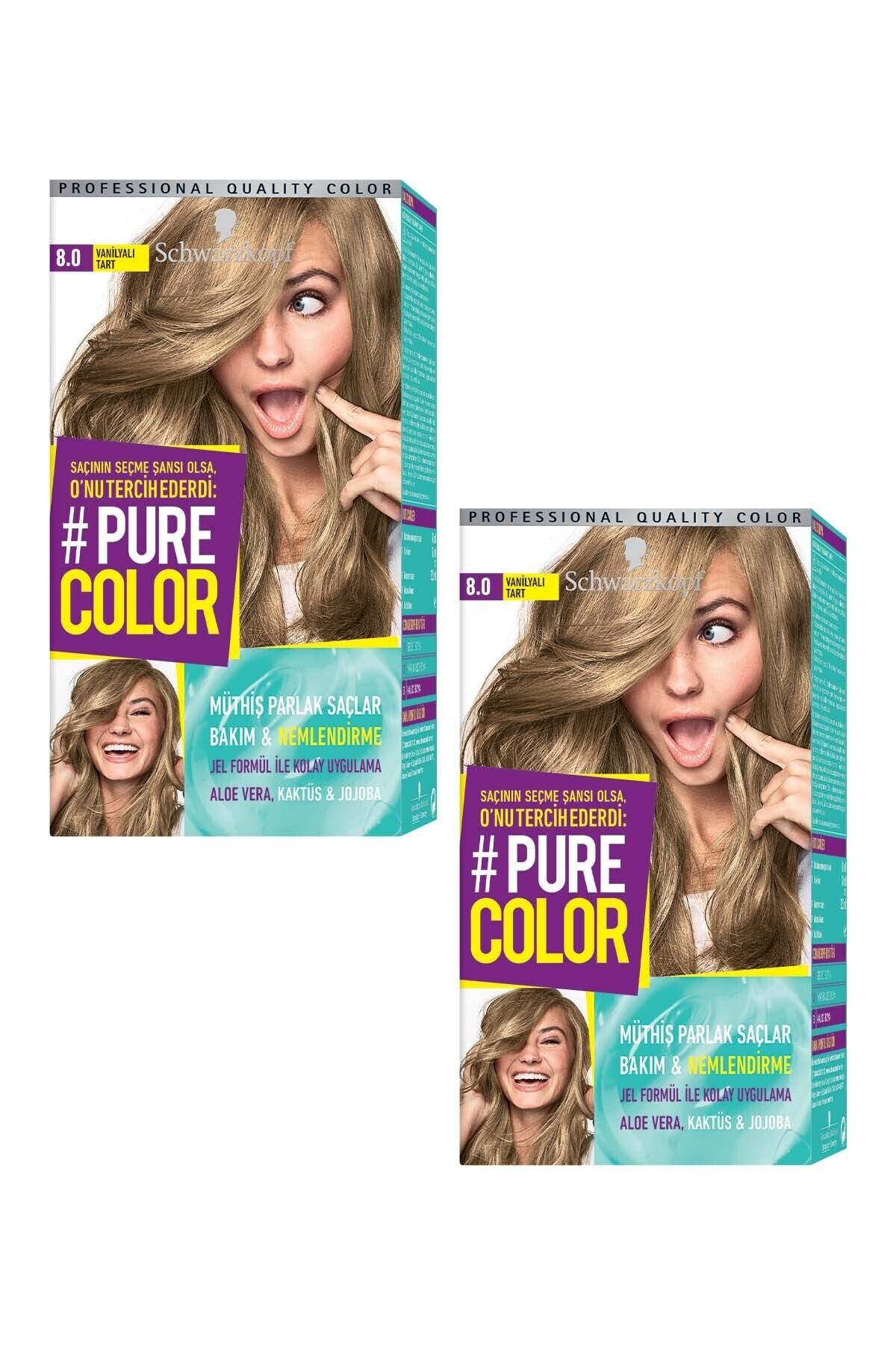 PURE COLOR 8-0 Vanilyali Tart X 2 Adet