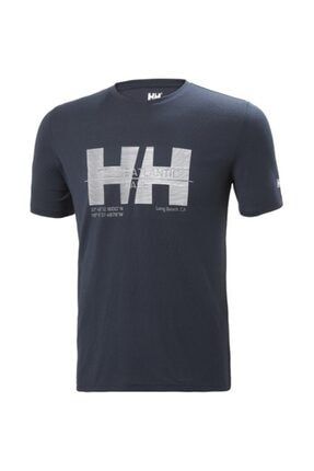 Erkek Lacivert Spor T-Shirt Hh Hp Racing T-shirt HHA.34053 HHA.598