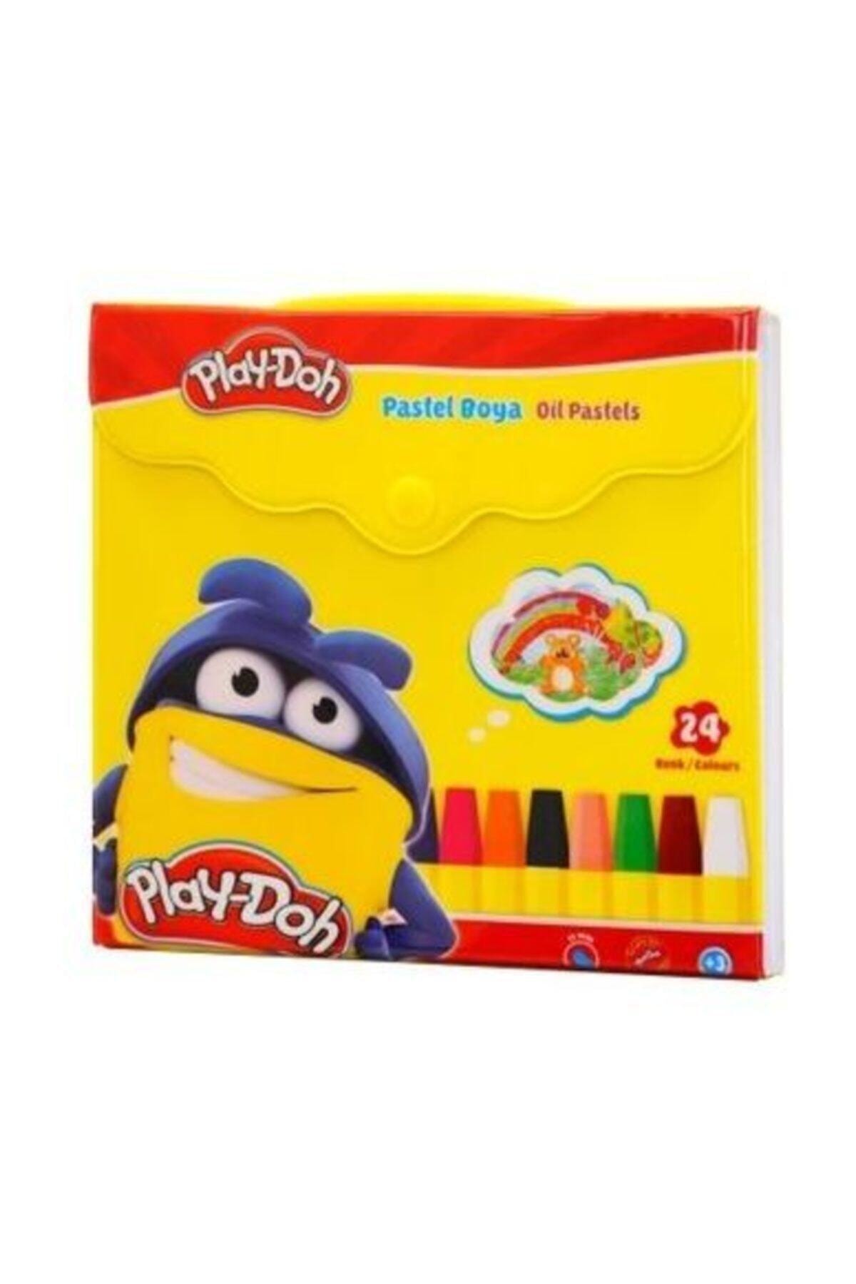 Play Doh Çantalı 24 Renk Pastel Boya Play-pa007