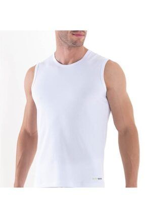 Erkek Tshirt - Kolsuz Tender Cotton 9234 - Beyaz 80998