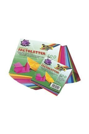 Origami Kağıdı 10x10cm 100 Adet 70g. 10 Renk KRMFO-8910