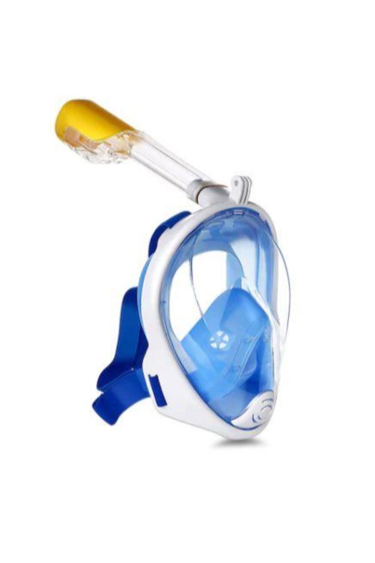 Cosfer Triathlon Dalış Maskesi - Mavi