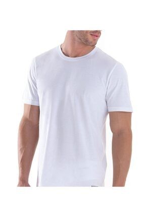 Erkek Tshirt Loose Fit 9218 - Beyaz 81137