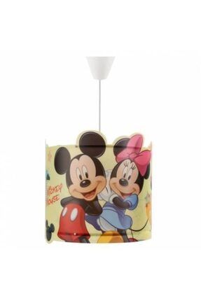 Disney Lisanslı Mickey Ve Minnie Mouse Sarkıt Tavan Lambası -mickey Minnie Avize - Çocuk Oda Avizesi lisansli-mickey-minnie-avize01