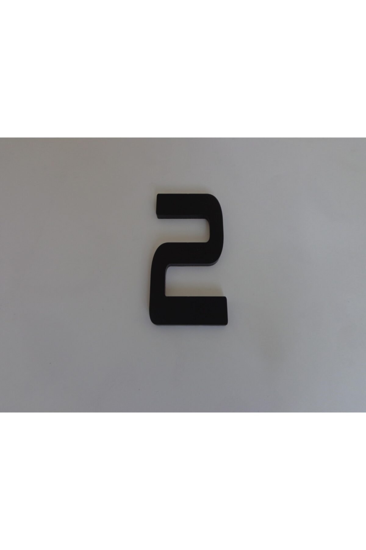 Genel Markalar 6 Cm Kapı Daire Villa Bina Birim Numarası No:2 Kapı Deri