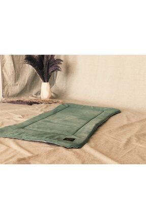 Yeşil Ekstra Büyük Boy Köpek Yatağı - Matı - 110cmx80cm - 3cm Yükseklik - X-large - Köpek Yatağı luvlymat4cm