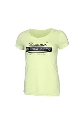 HMLRUBY T-SHIRT S/S Sarı Kadın T-Shirt 100580961 910432