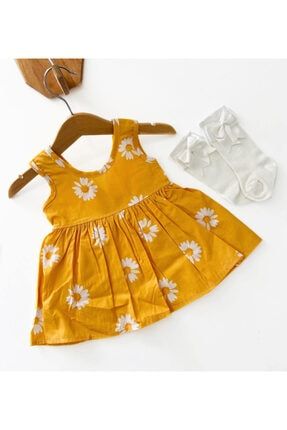 Kız Bebek Fiyonk Detaylı Elbise 1005730