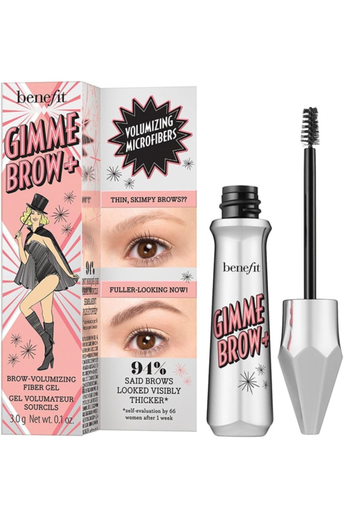 BENEFIT Gimme Brow+ Dolgunlaştırıcı Özellikli Kaş Maskarası