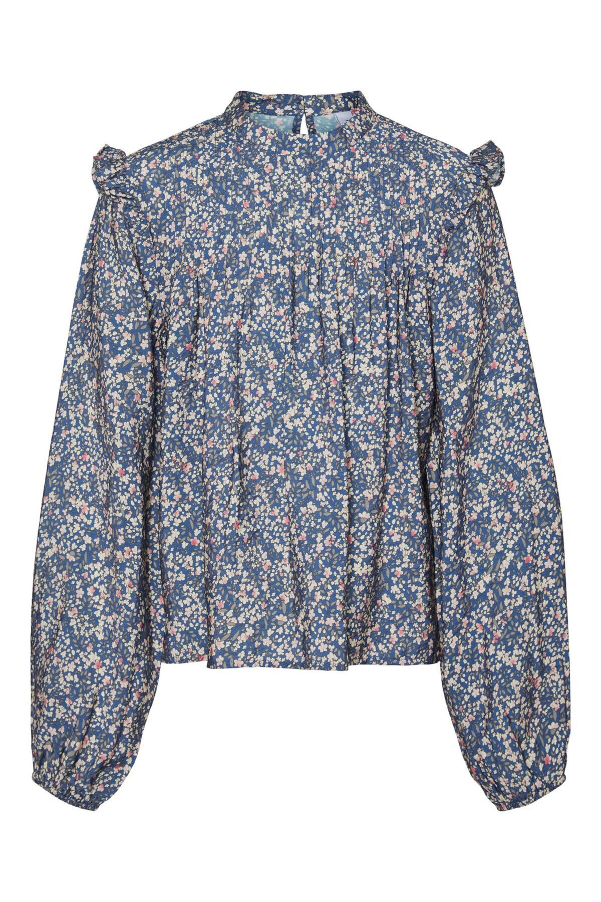 Vero Moda Girl-Top Normal geschnitten Rundhals Junior Elastisches Bündchen Top 1
