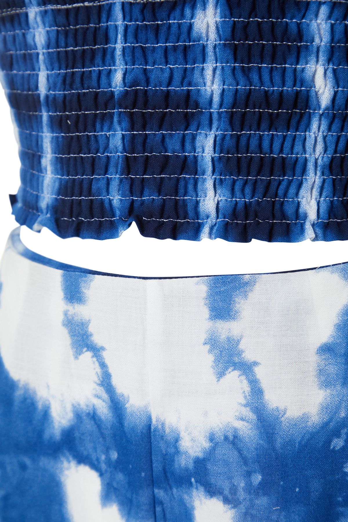 Trendyol Collection-Cotton Woven Abstract Print Blouse and Pants Beach Set - Tbess24Au00013 15