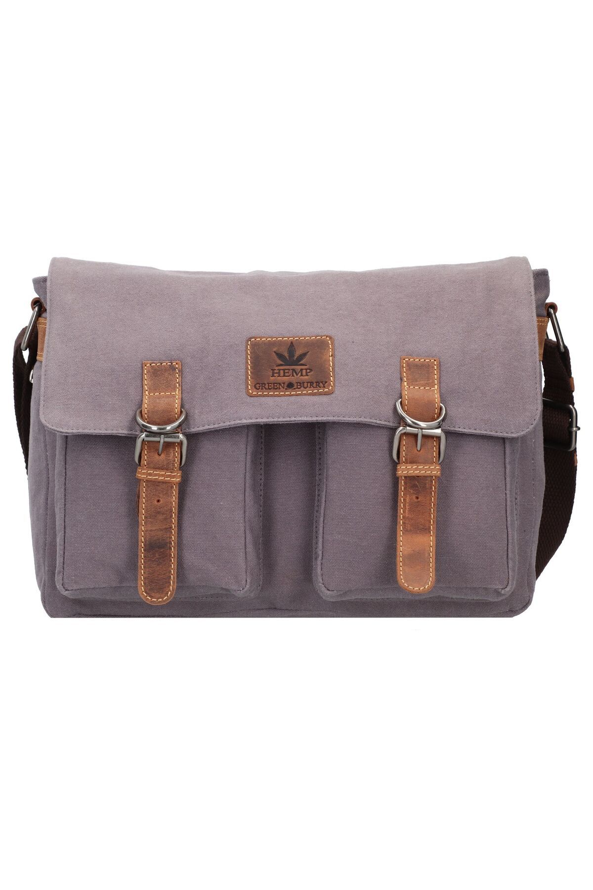 Greenburry-Vintage Hanf Messenger 38 cm 1