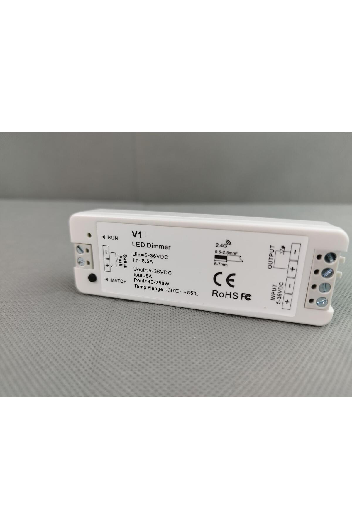 CTC - V1 - LED Dimmer anahtarı 12V 24V 36V 5V DC - KARARTMA KONTROL ...