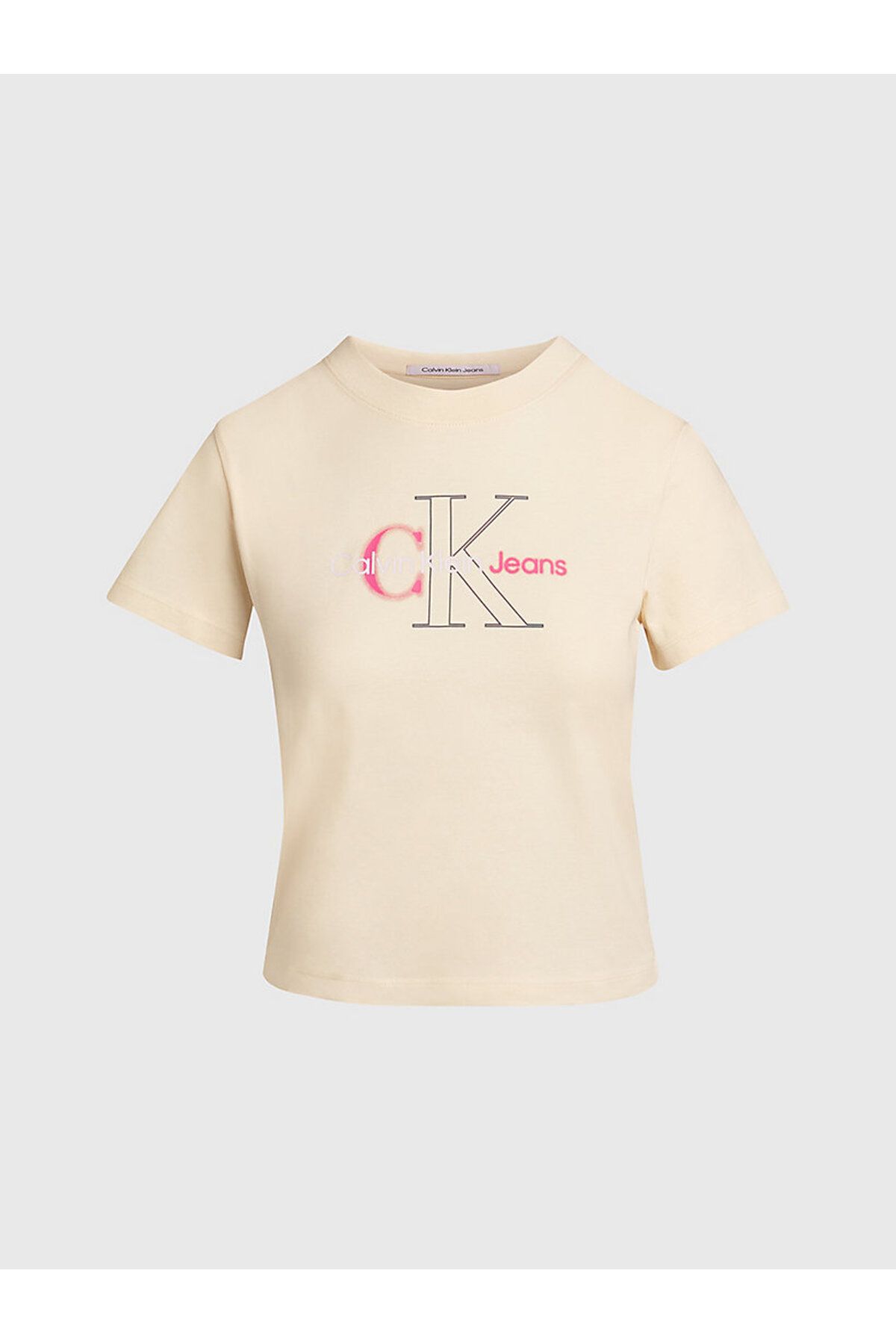 Calvin Klein Calvin Klein تی‌شرت نوزادان با طرح برجسته