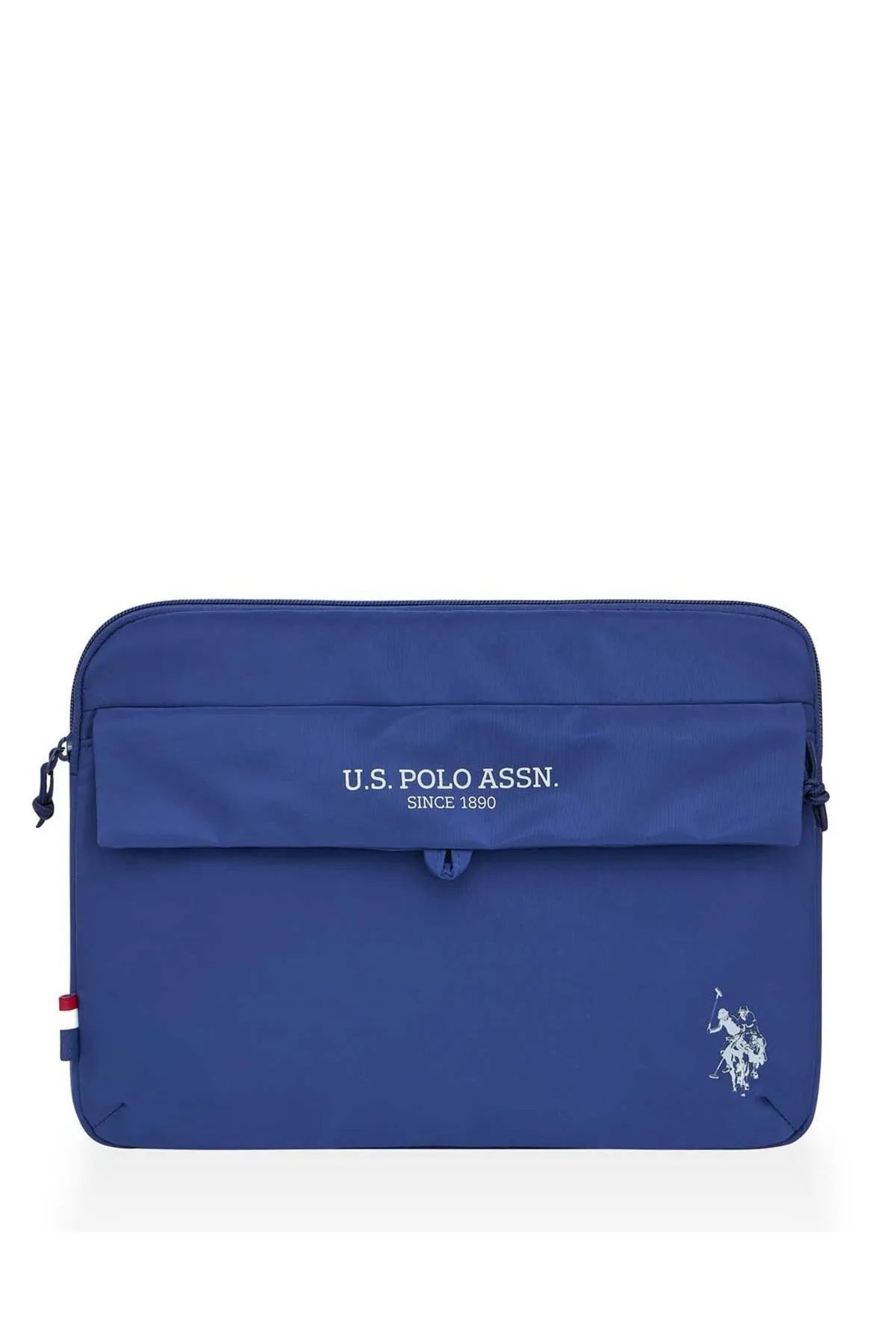 BASE. پولو اسن. 23684 کیف یونیسکس با محفظه لپ تاپ آبی تیره U.S. Polo Assn.