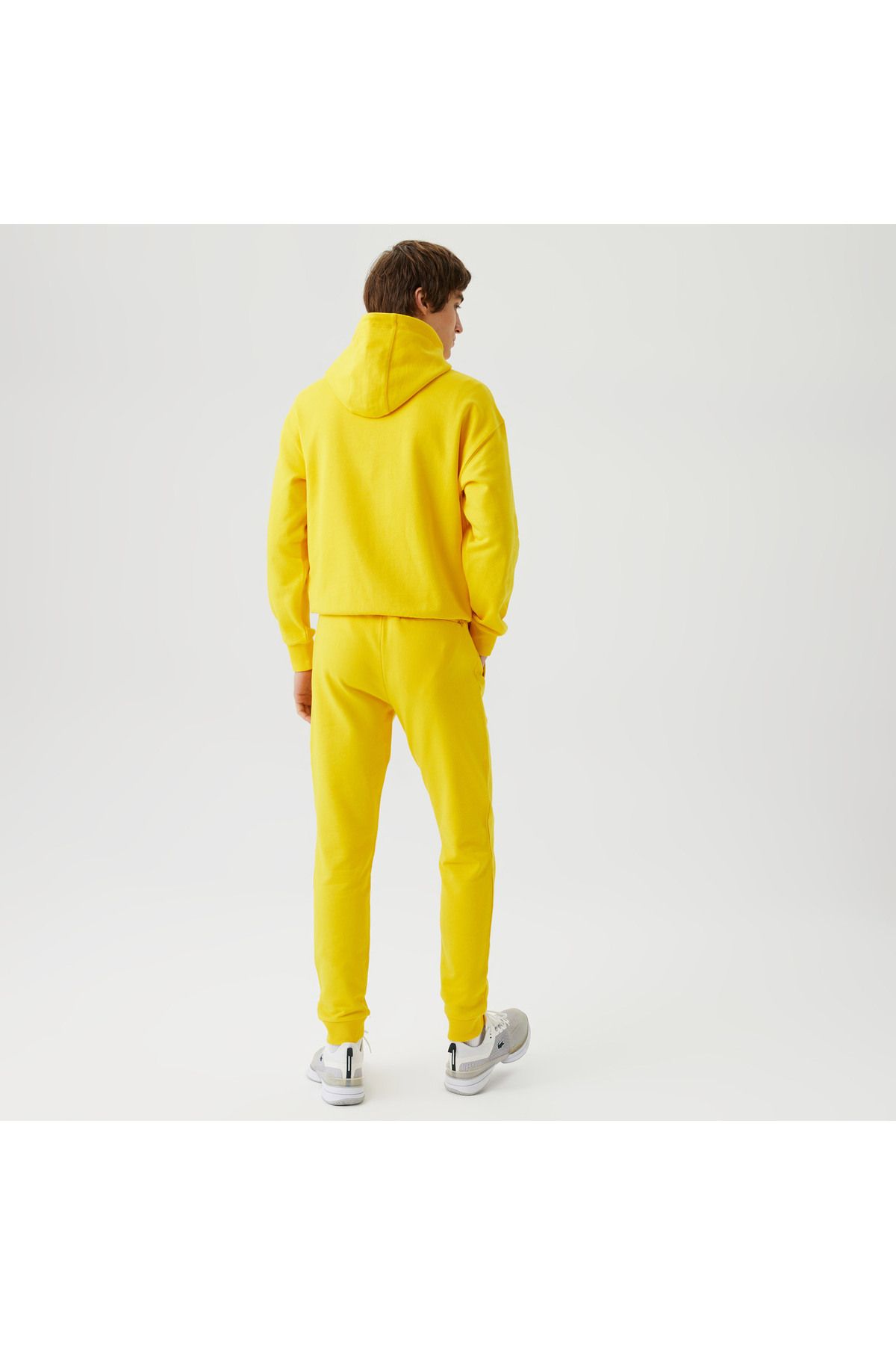 Lacoste لباس های زرد چاپ شده مردانه شش