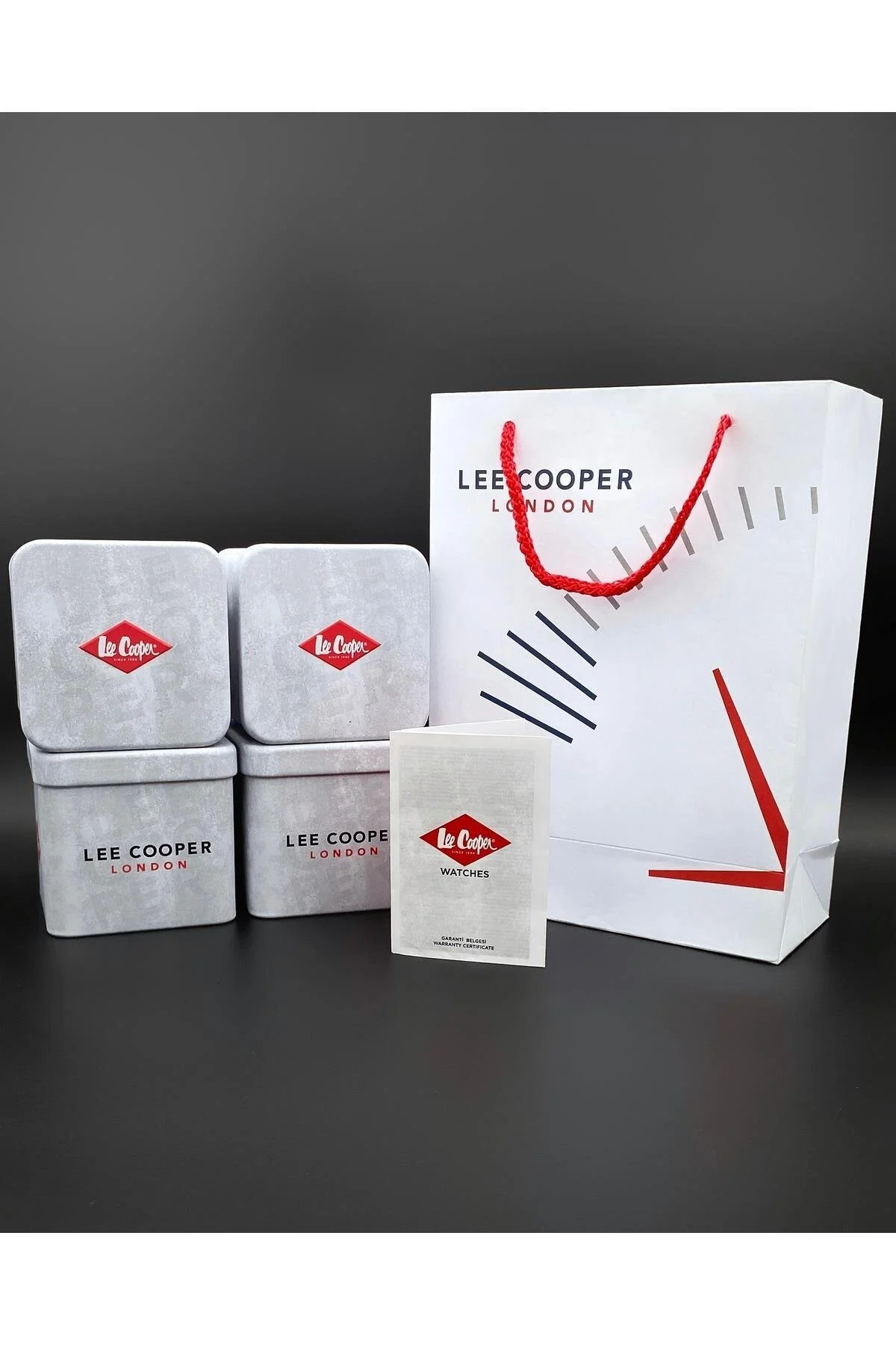 ساعت مردانه نقره اي لی کوپرLee Cooper | LC07847.370-NM اورجینال - تصویر 2