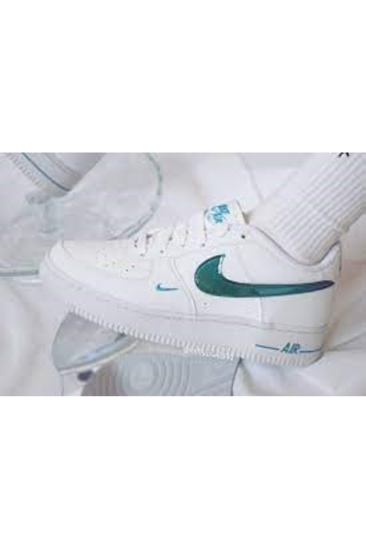 کفش Nike نایکی ورزشی NikeAir Force 1 Impact Next Nature سفید رنگ اورجینال - تصویر 3