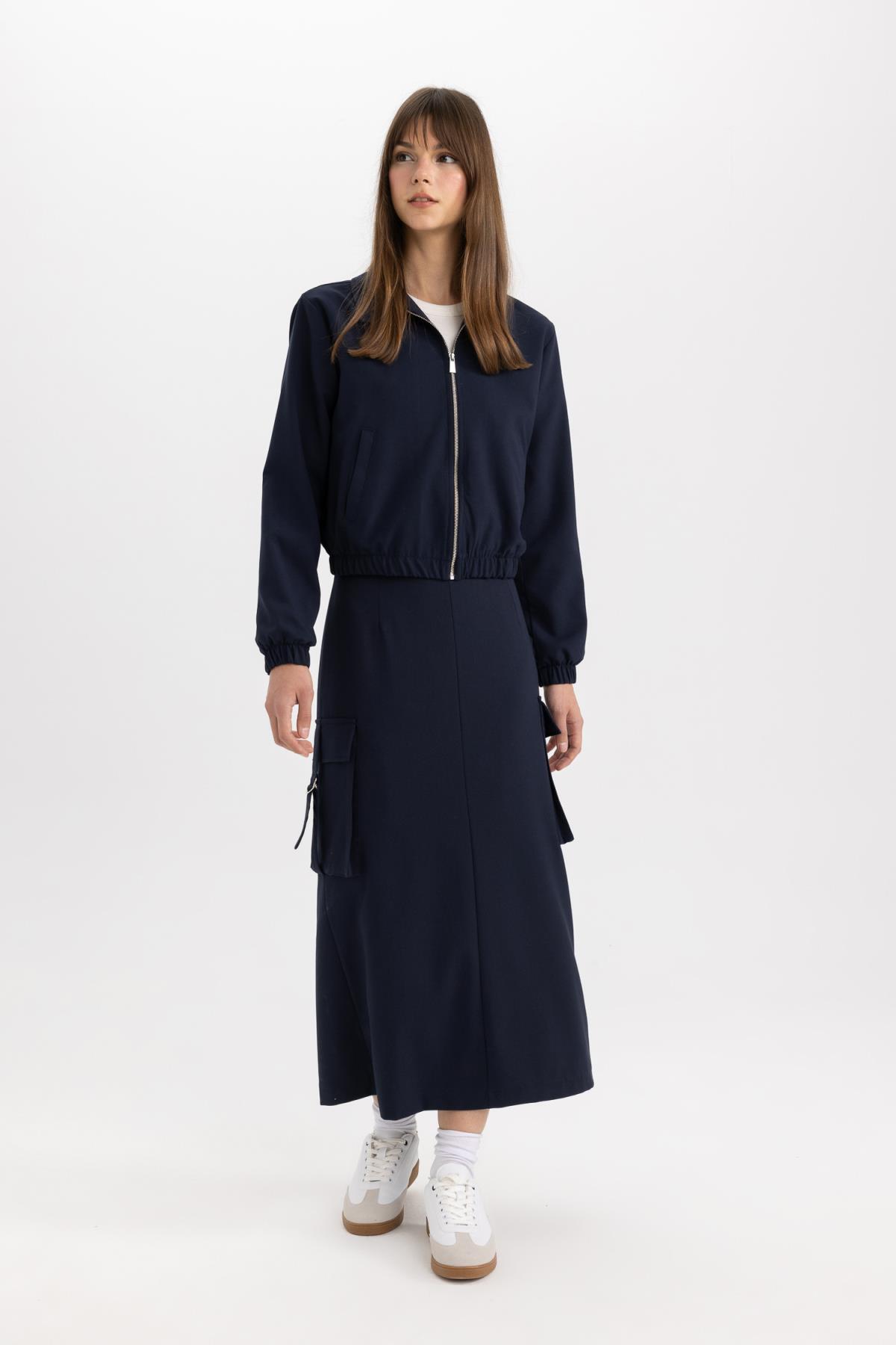 دامن زنانه دفاکتو | C4197AX24SP Defacto - Image 3