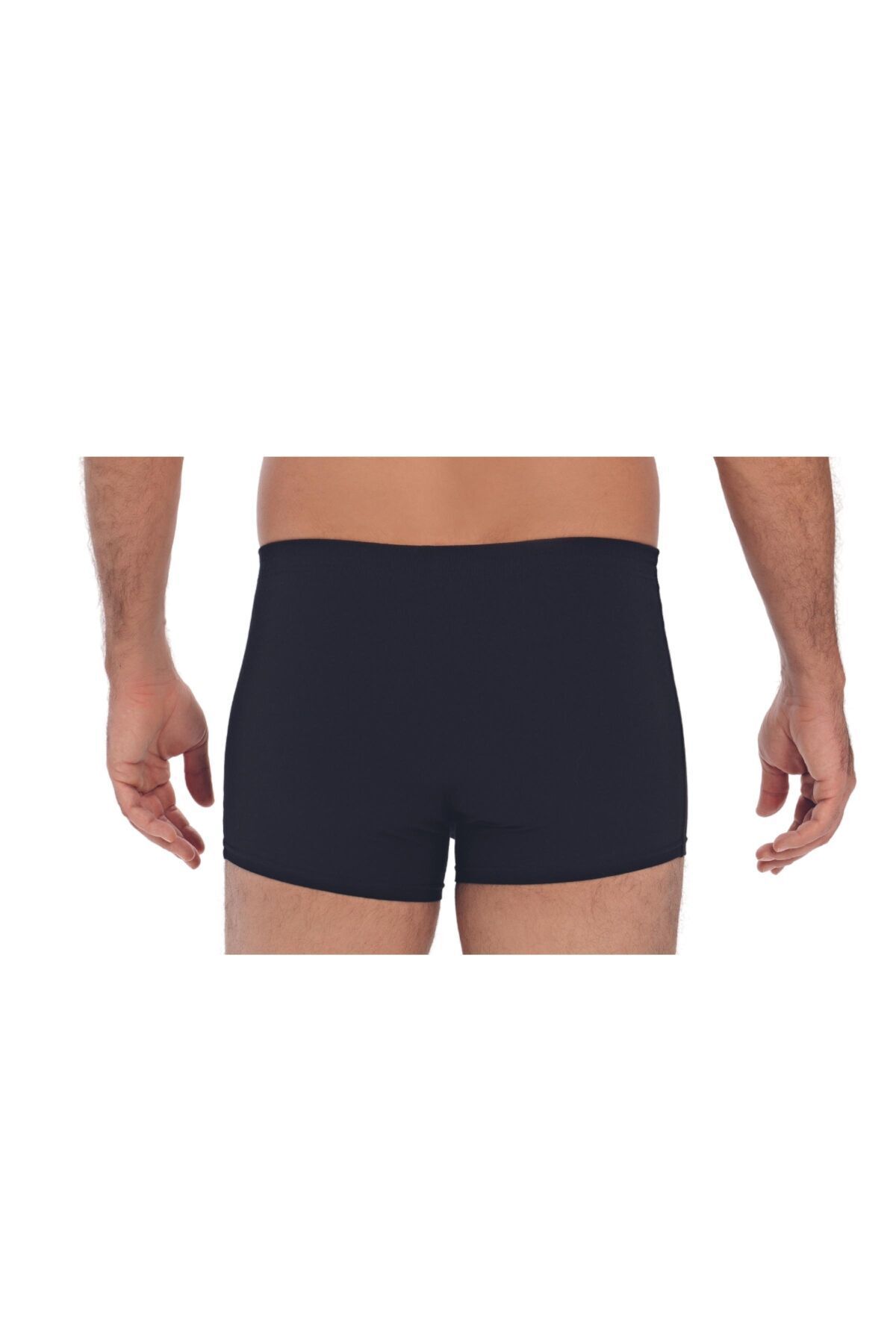 Anıl-Men's Cotton Wide Waist Elastic Classic Boxer (0027) 3
