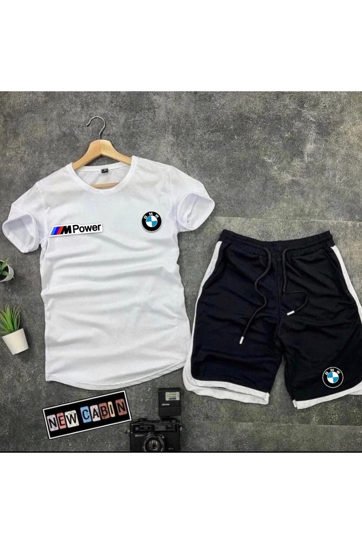 Ensemble short tee shirt bmw clearance