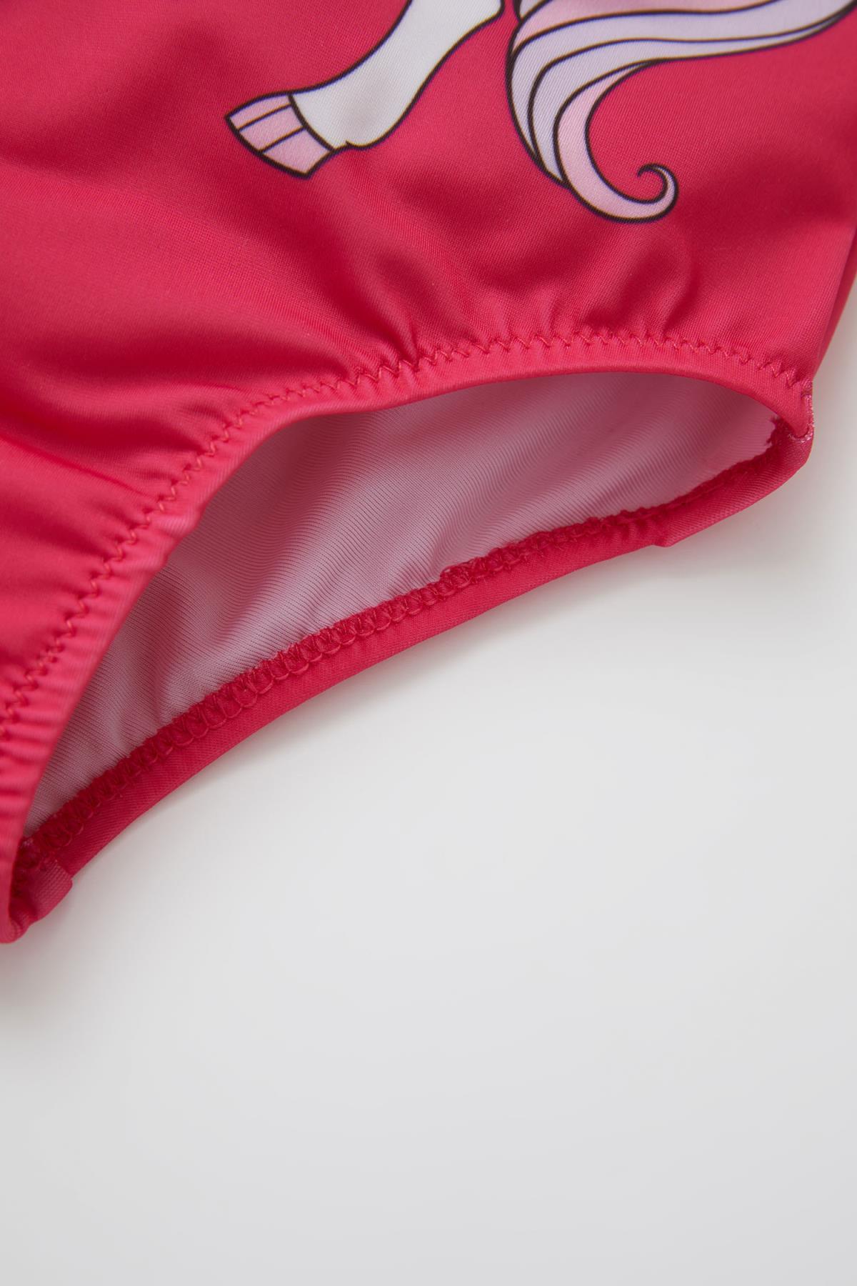 Defacto Kız Bebek Unicorn Baskılı Mayo W8244a222sm fotoğrafı 3 (önizleme)