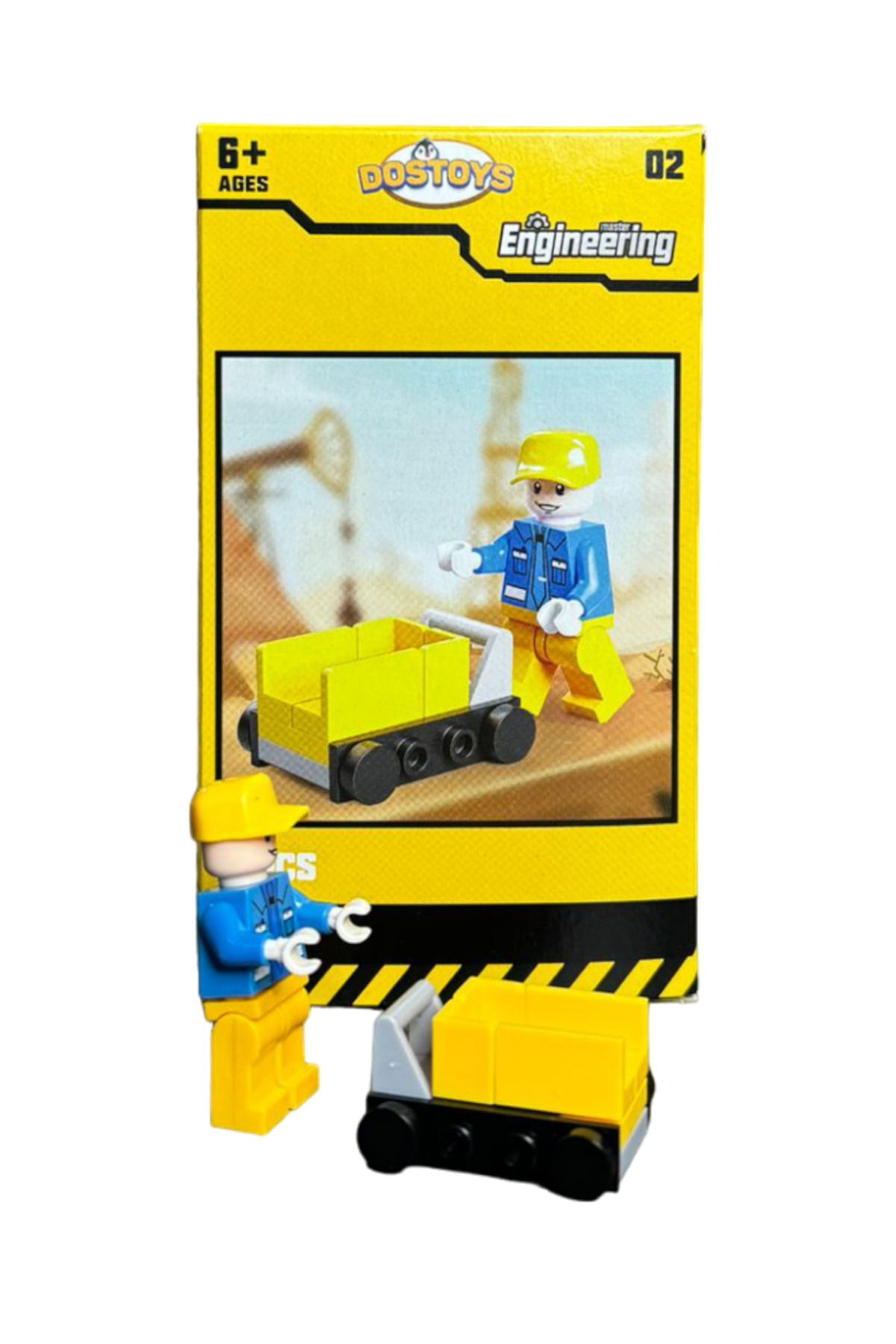 DOSTOYS-6-Piece Construction-ENGINEERING MASTER MODULAR BUILDING SET 3