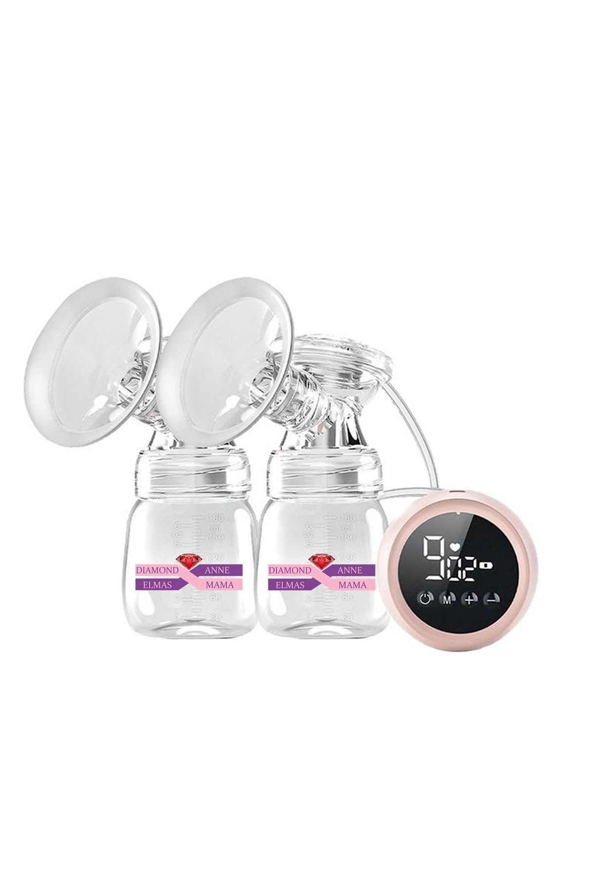 Diamond Mama Elmas Anne Anne Elektirikli Gögüs Pompası Çiftli MZ-608T fotoğrafı 2 (önizleme)