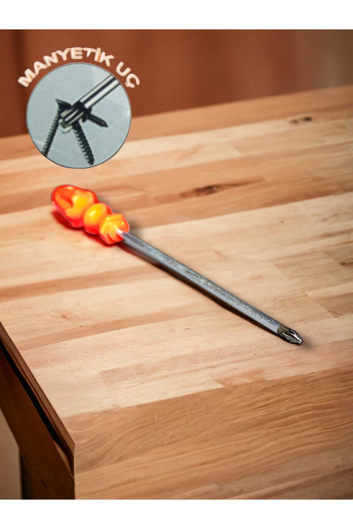 ECOLE Manyetik Uç Yıldız Tornavida Küçük Boy 4x125 mm