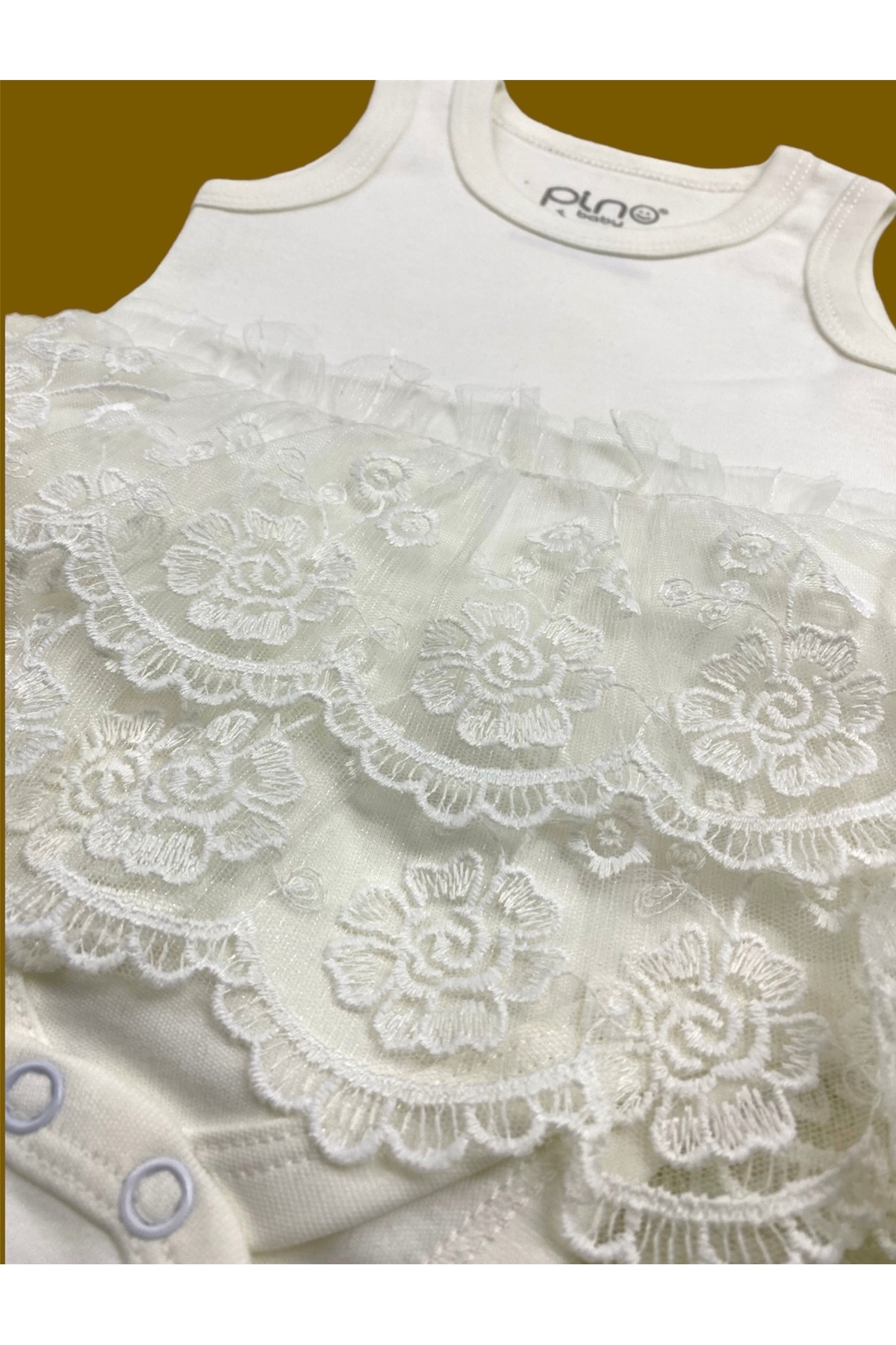 بادی نوزادی دخترانه اکرو For Style | TYC39XZNRN170931909318485 اورجینال - تصویر 3