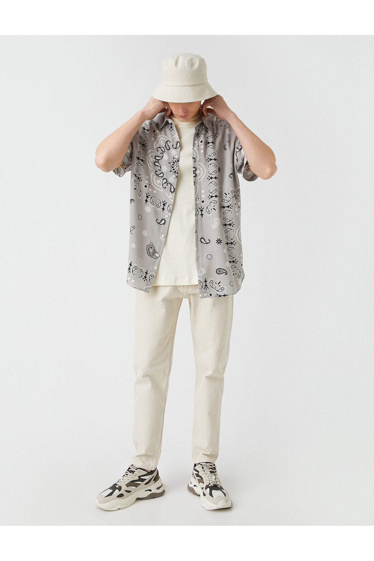 پیراهن مردانه کوتون | 2SAM60162HW Koton - Image 2