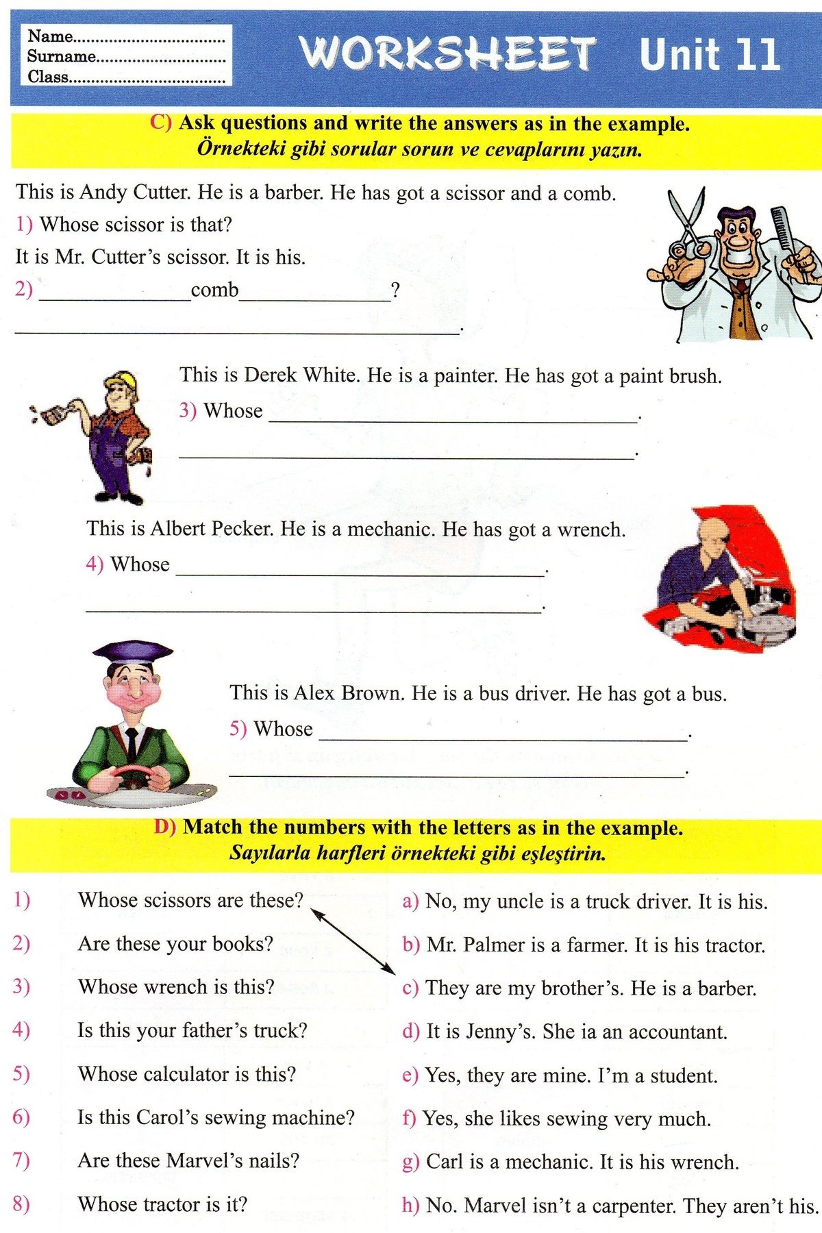 Easy Readers-engleză 4 buc 5. Carte de lectură de povestiri de clasă cu cod QR + 50 p. Cadou de foi de lucru colorate - 7