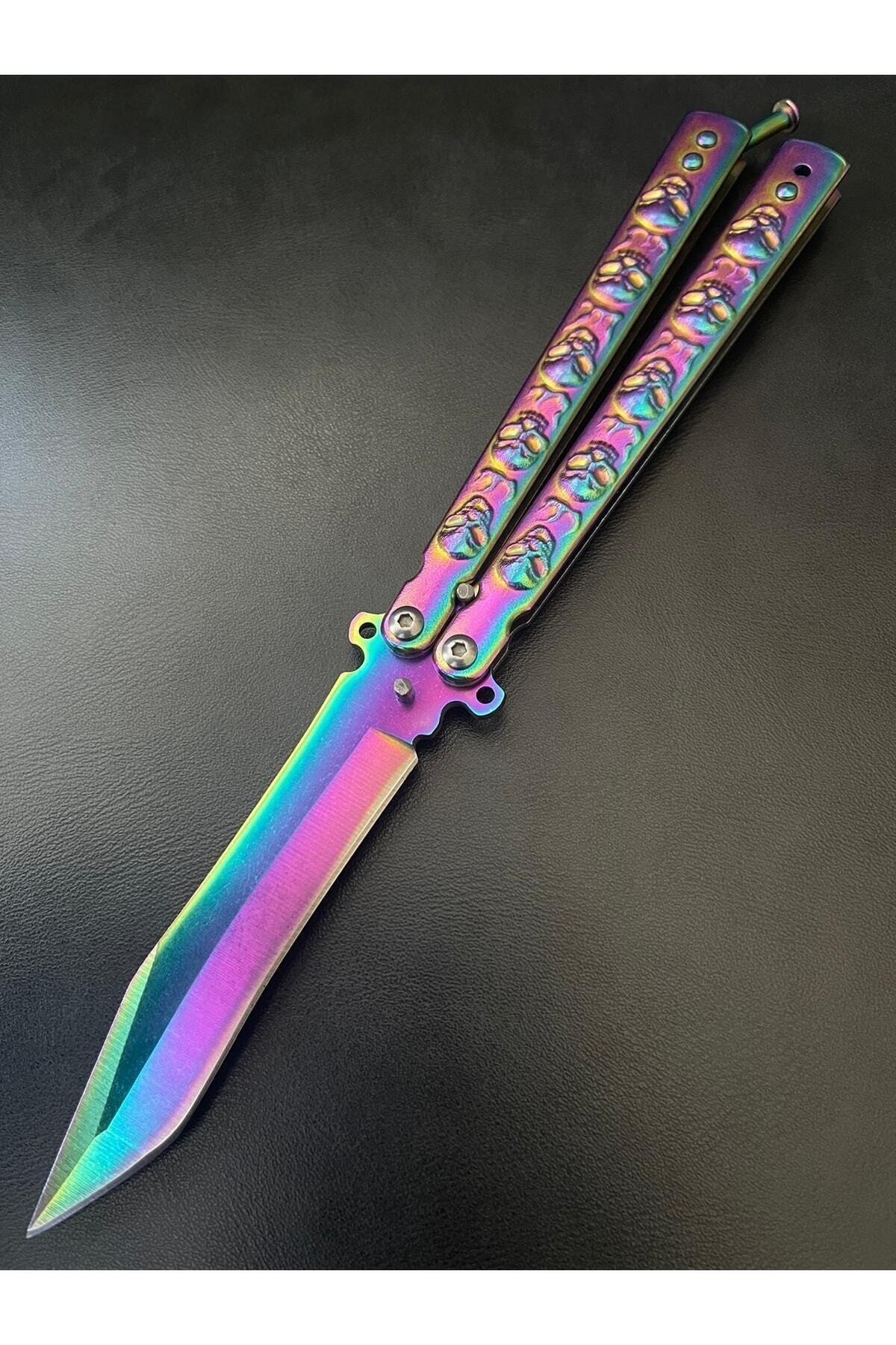 TAŞ KAFA Rainbow Kurukafa Çelik ÇAKI