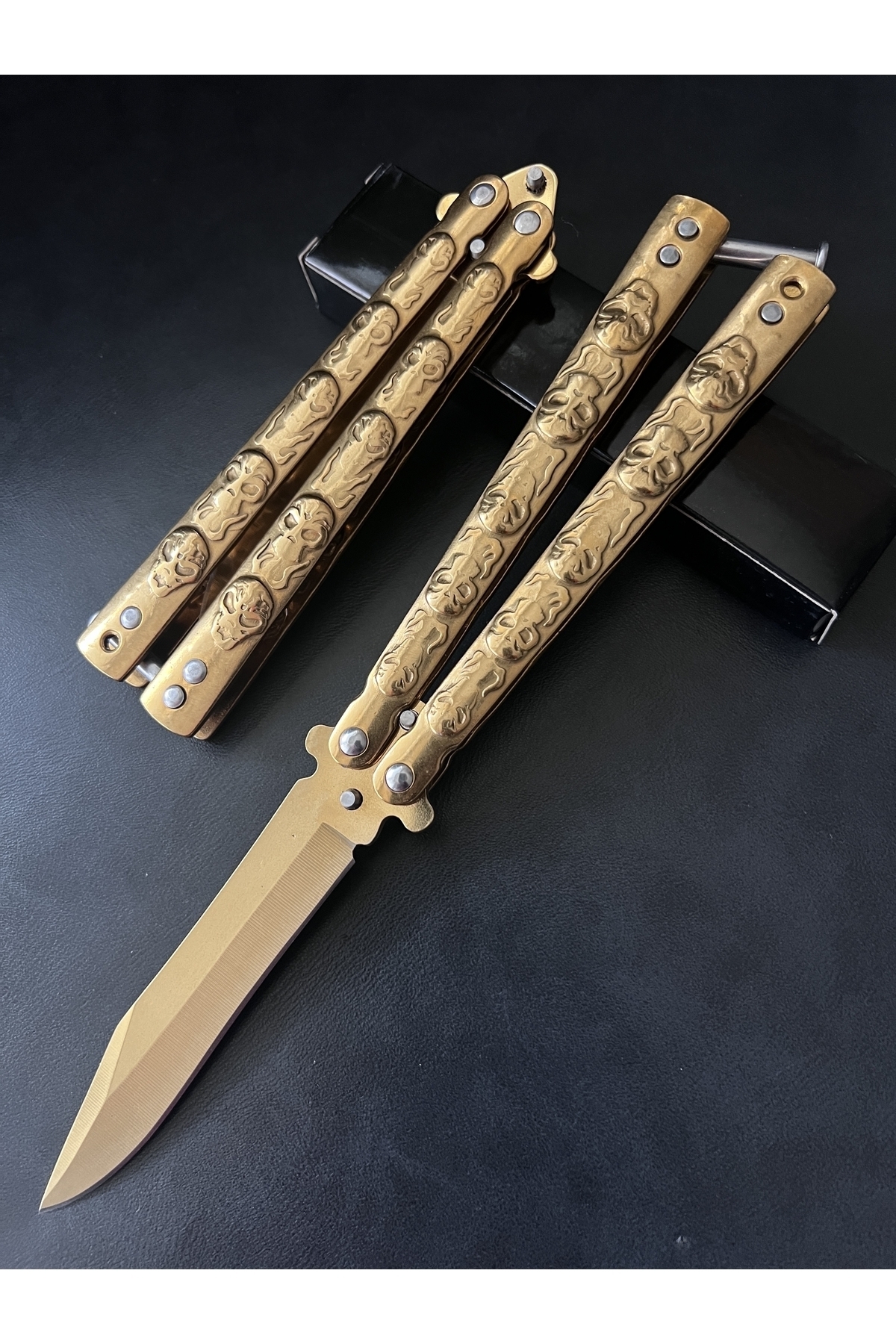 TAŞ KAFA Gold Kuru Kafa Çelik ÇAKI1