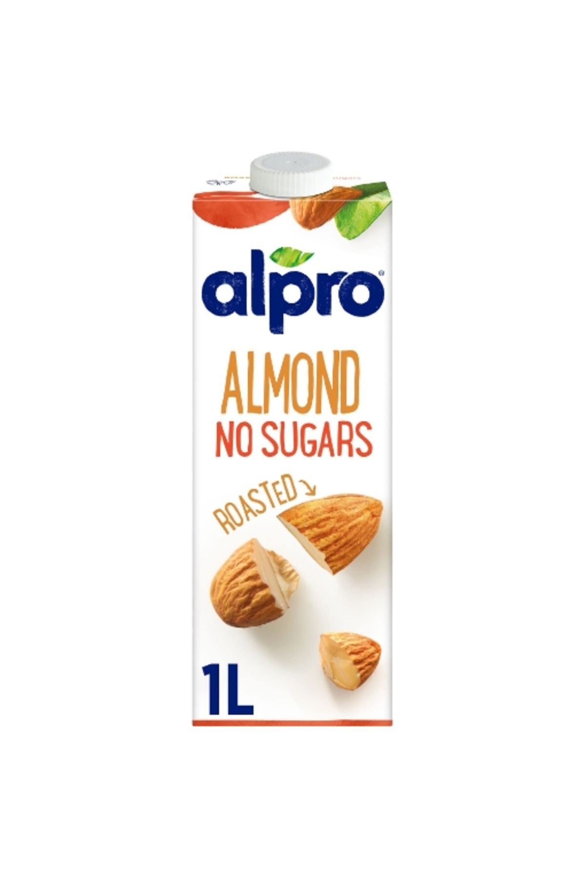 Alpimilk Alpro Şekersiz Badem Sütü 1 Lt. (2'li)