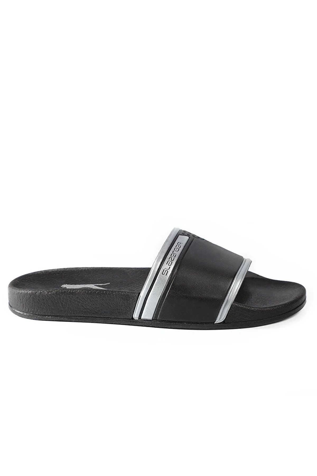 دمپایی سیاه مردانه Ferona نقره ای Slazenger