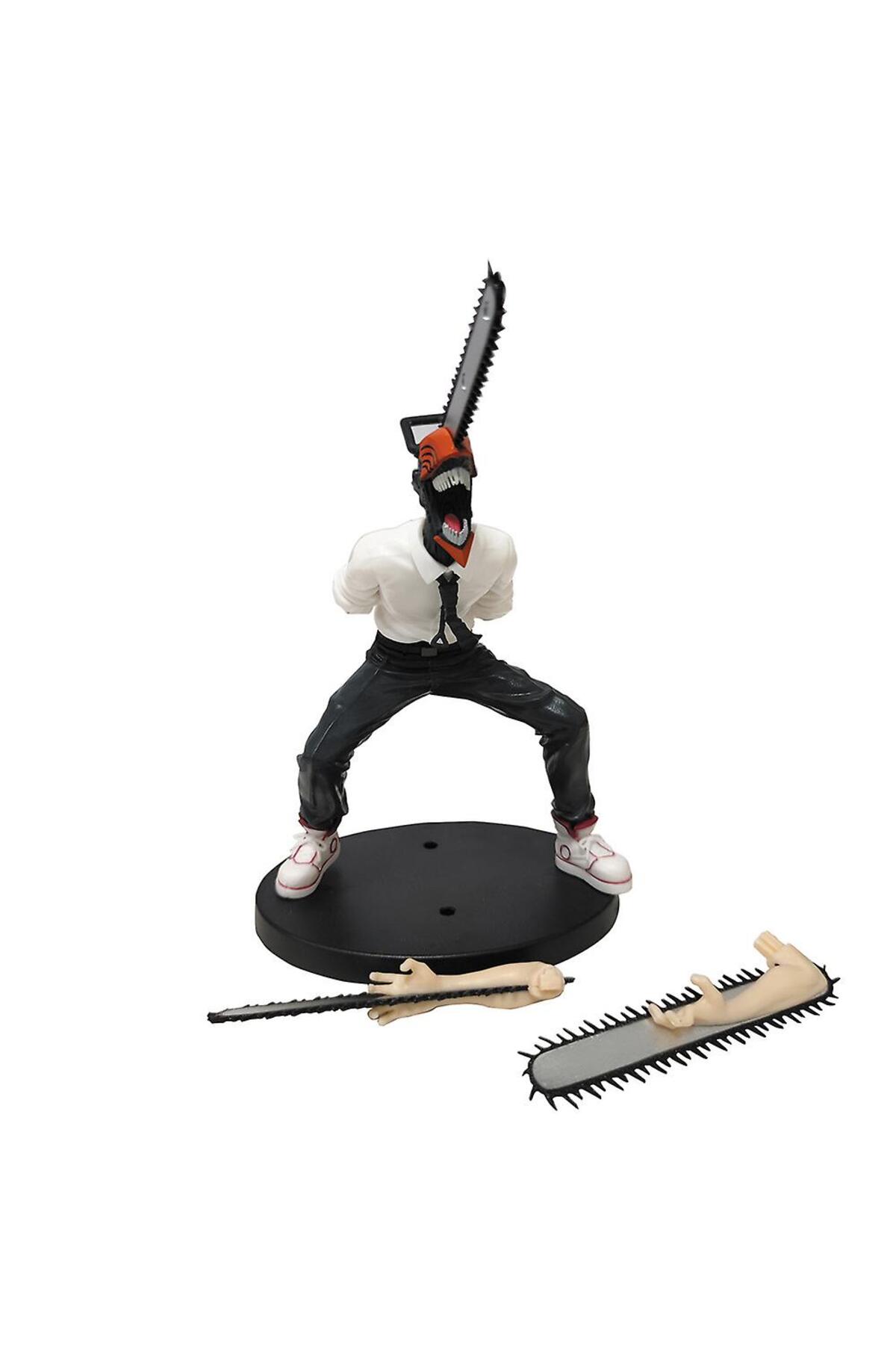 Testere Adam FG KONNİCHİWA CHAWSAN MAN Testere Adam Anime Denji Aksiyon Figürü Bebek ...