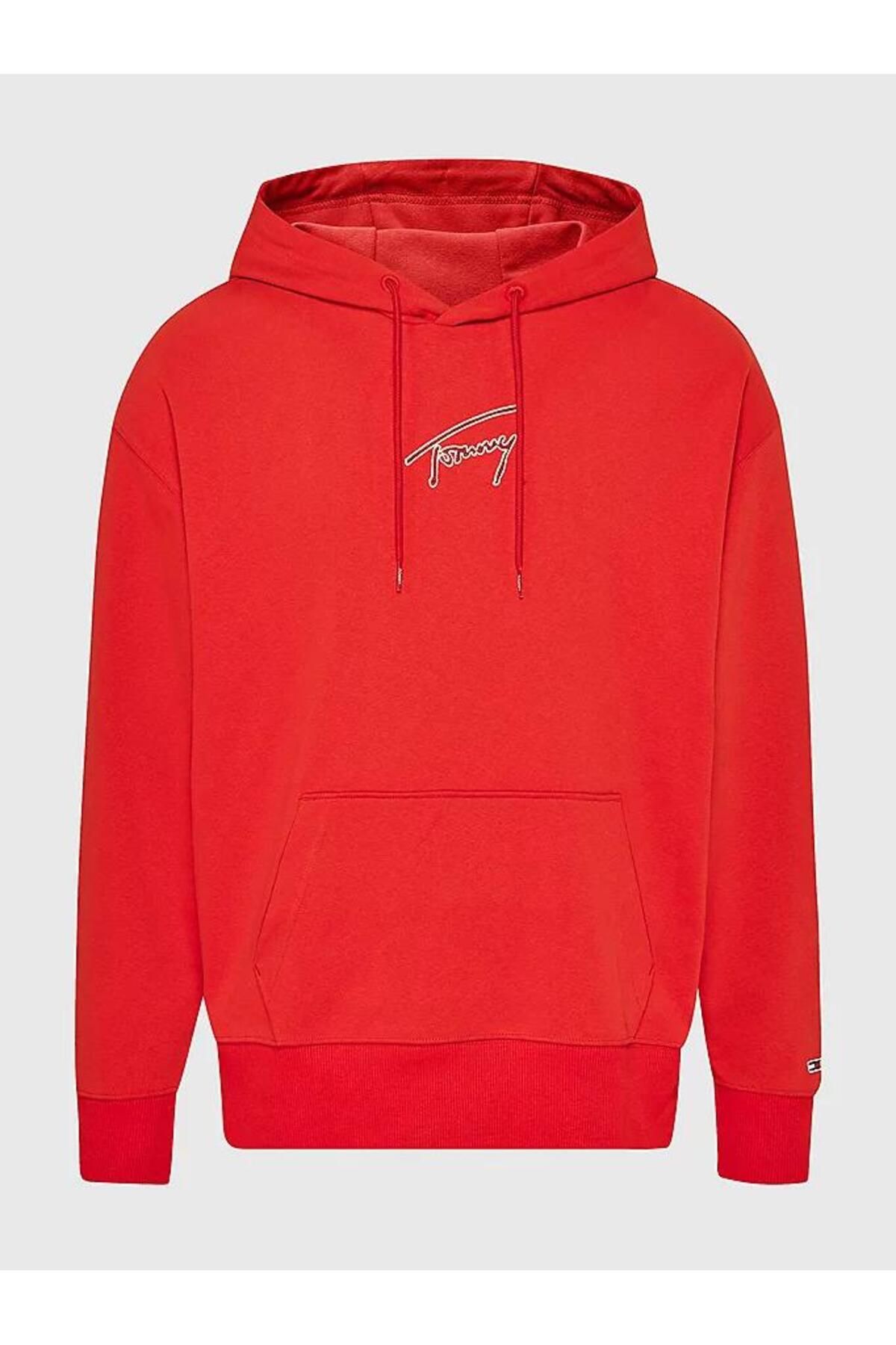 Tommy Hilfiger Tjm Rlxd Signature Hoodie Fiyat Yorumlar Trendyol