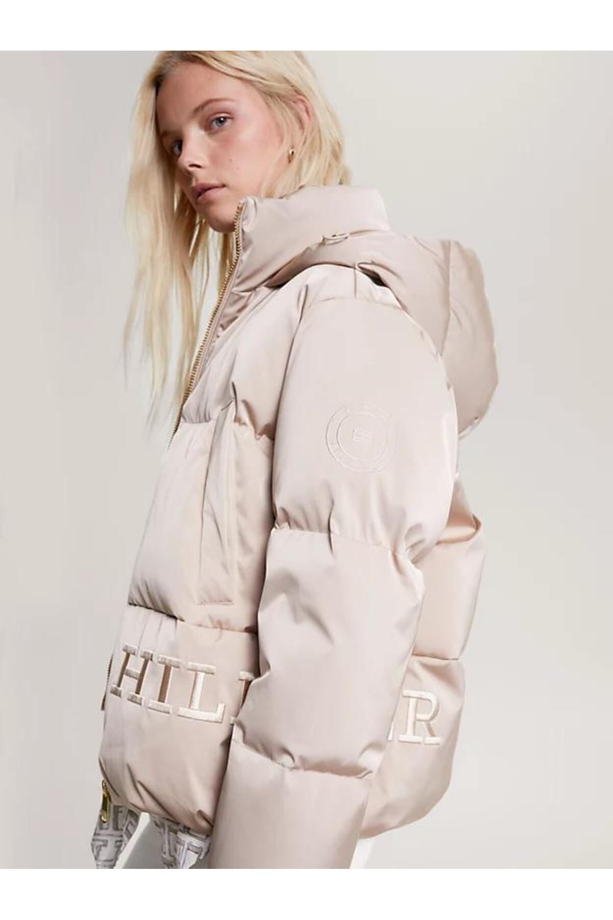 Tommy hilfiger maddy down bomber jacket on sale