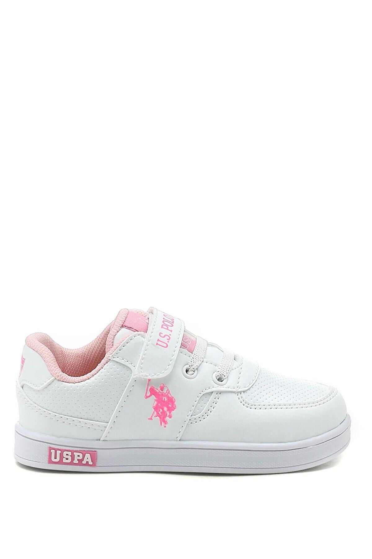 کفش نوزادی کامرون 3fx سفید-نئون صورتی-سفید-نئون صورتی U.S. Polo Assn.
