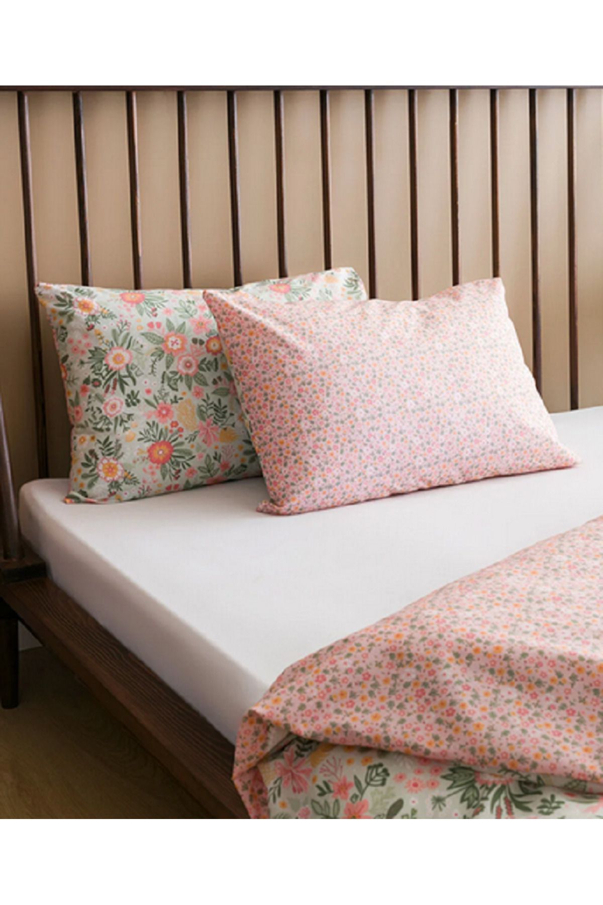 LC Waikiki-LCW HOME Flower Printed Double Duvet Set 3