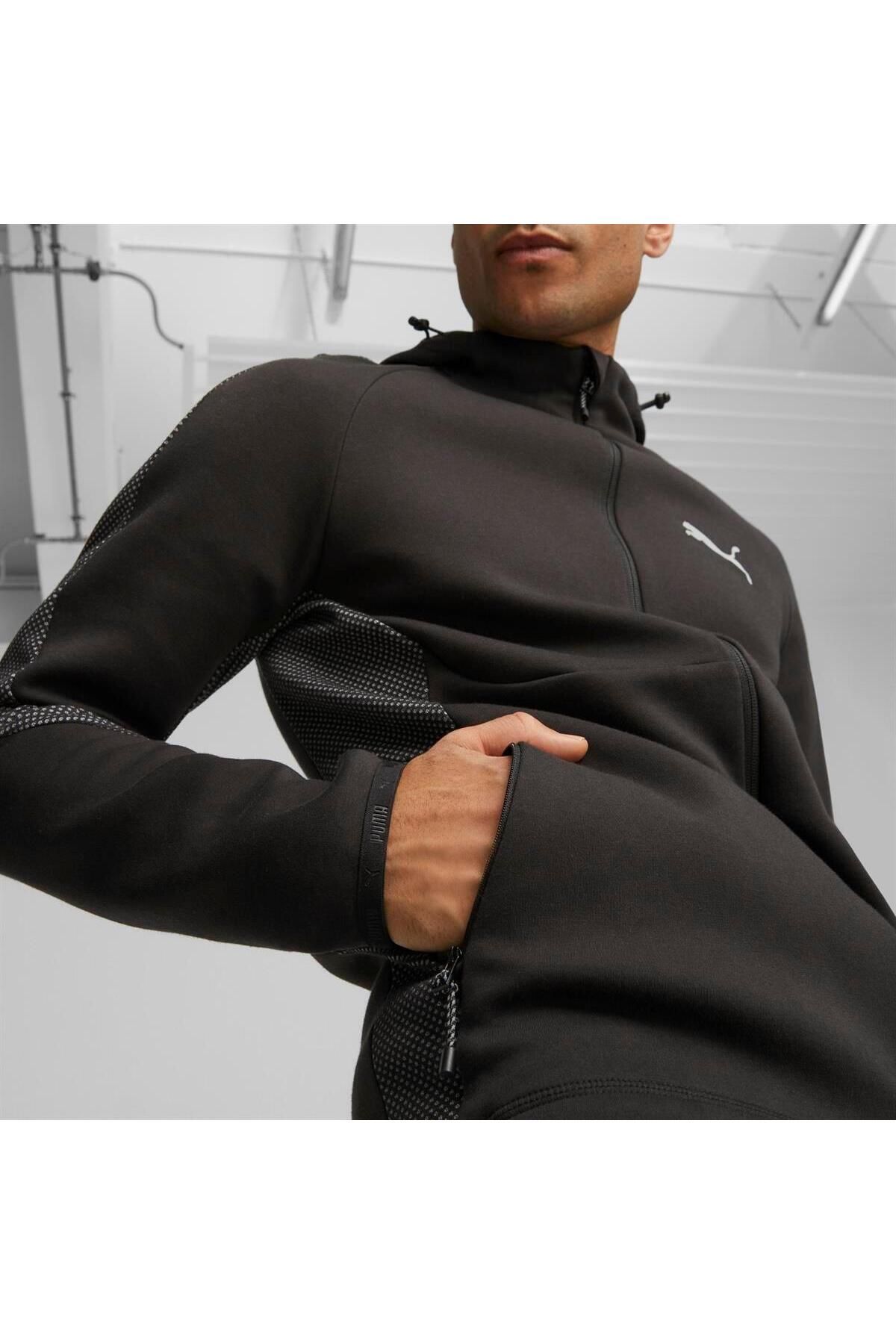 Puma men's store evostripe track jacket