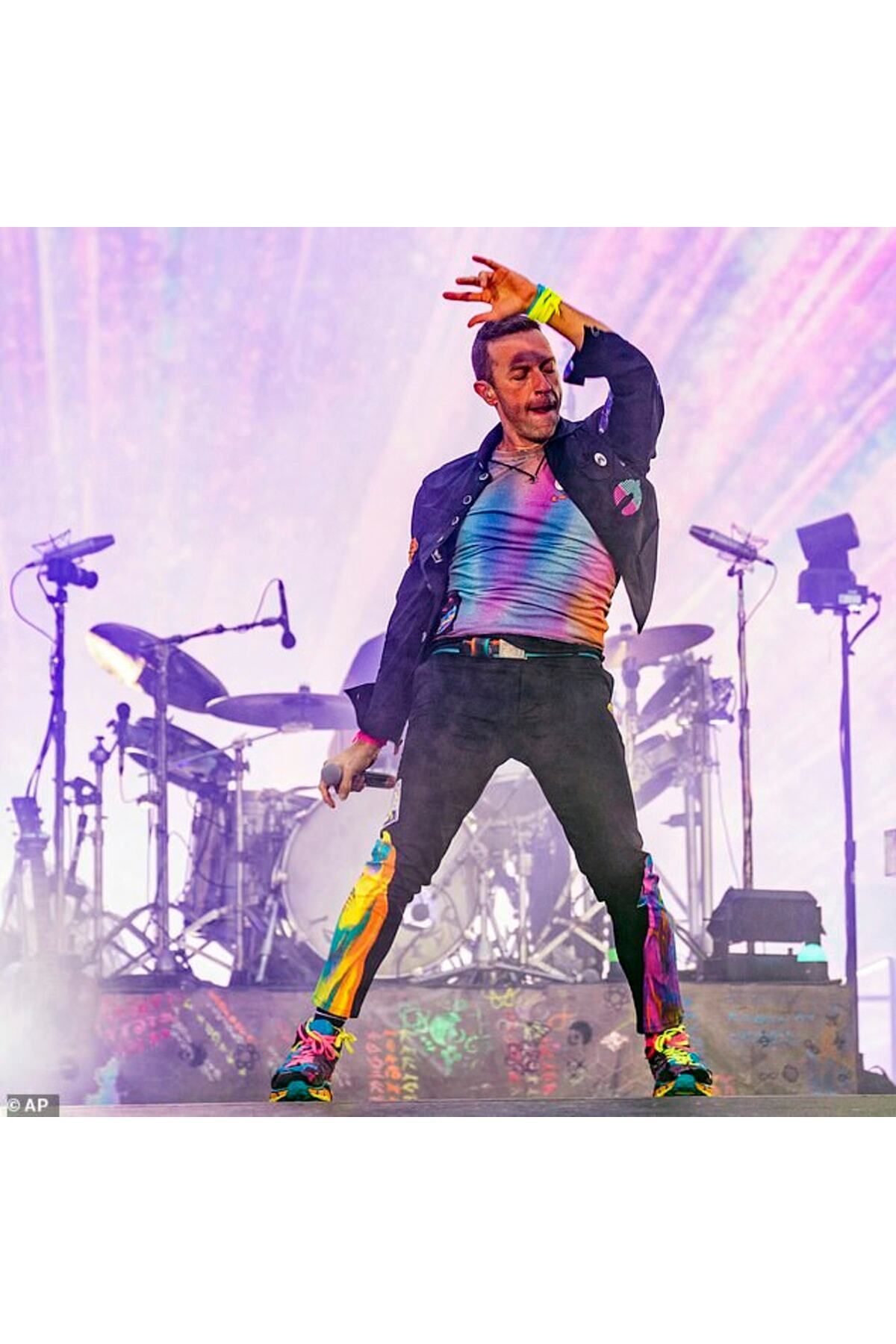 Hello Stranger-Colorful Coldplay Chris Martin Pants 2