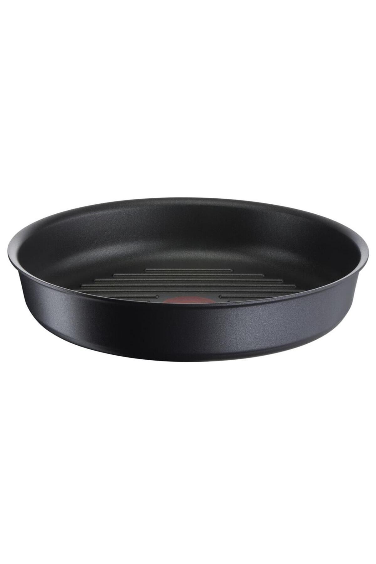 TEFAL Titanium Ingenio Mix 1 сковорода-гриль с круглым индукционным дном, 26 см 88AD