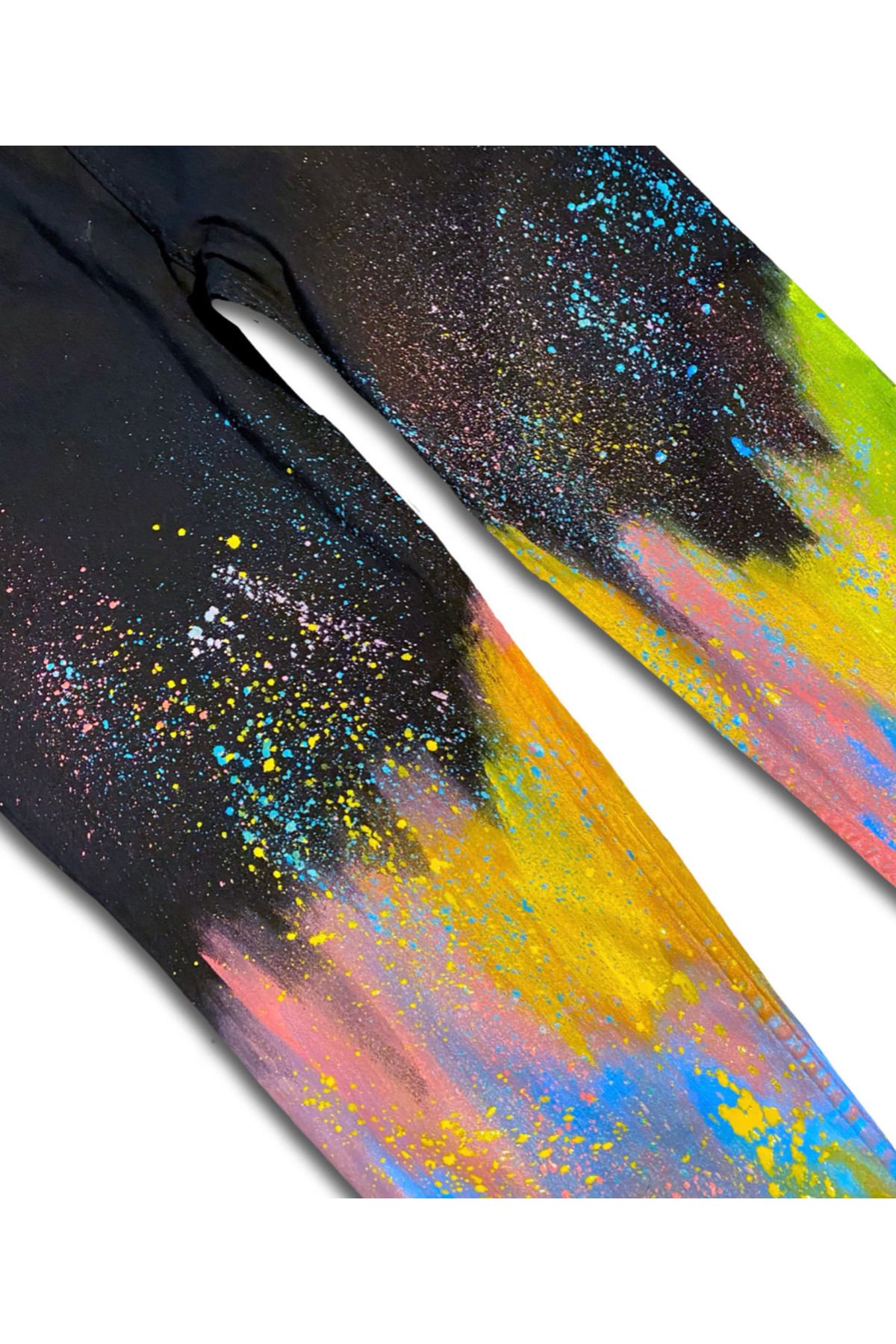 Hello Stranger-Colorful Coldplay Chris Martin Pants 6