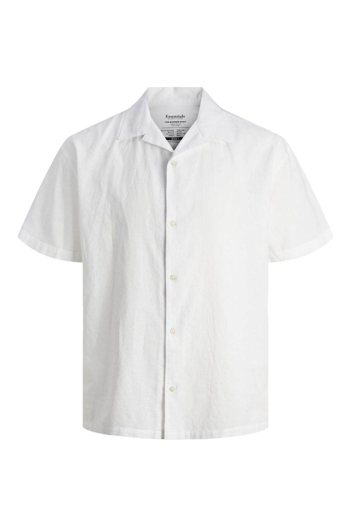 پیراهن جک اند جونز مردانه  سفید  راسته Regular/رگولار    بیسیک کژوال/روزمره | Jack & Jones TYC000DC9D170944062540602 TR - تصویر 2