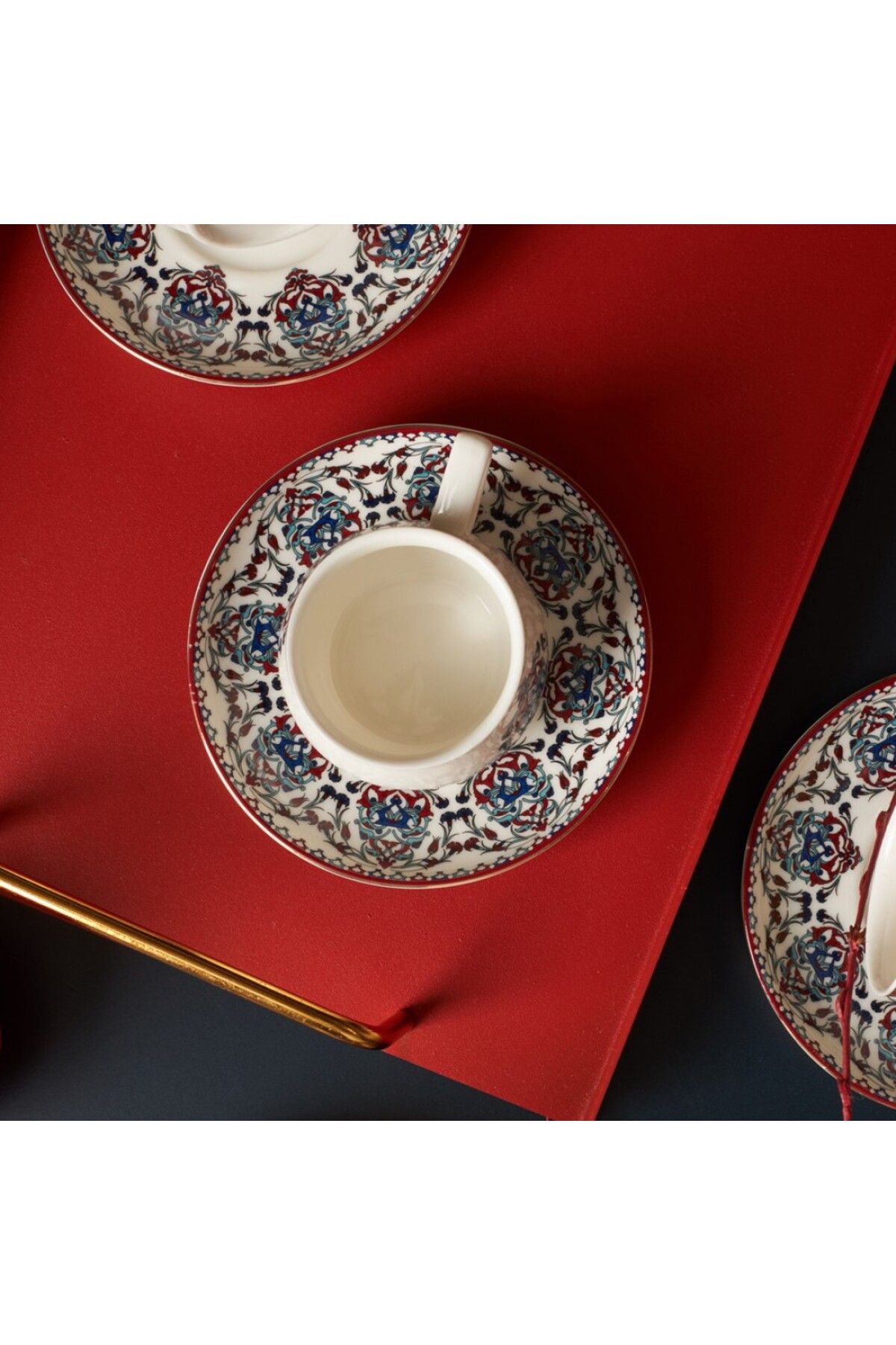 Karaca-Nakkash 12-teiliges Espressotassen-Set für 6 Personen 3