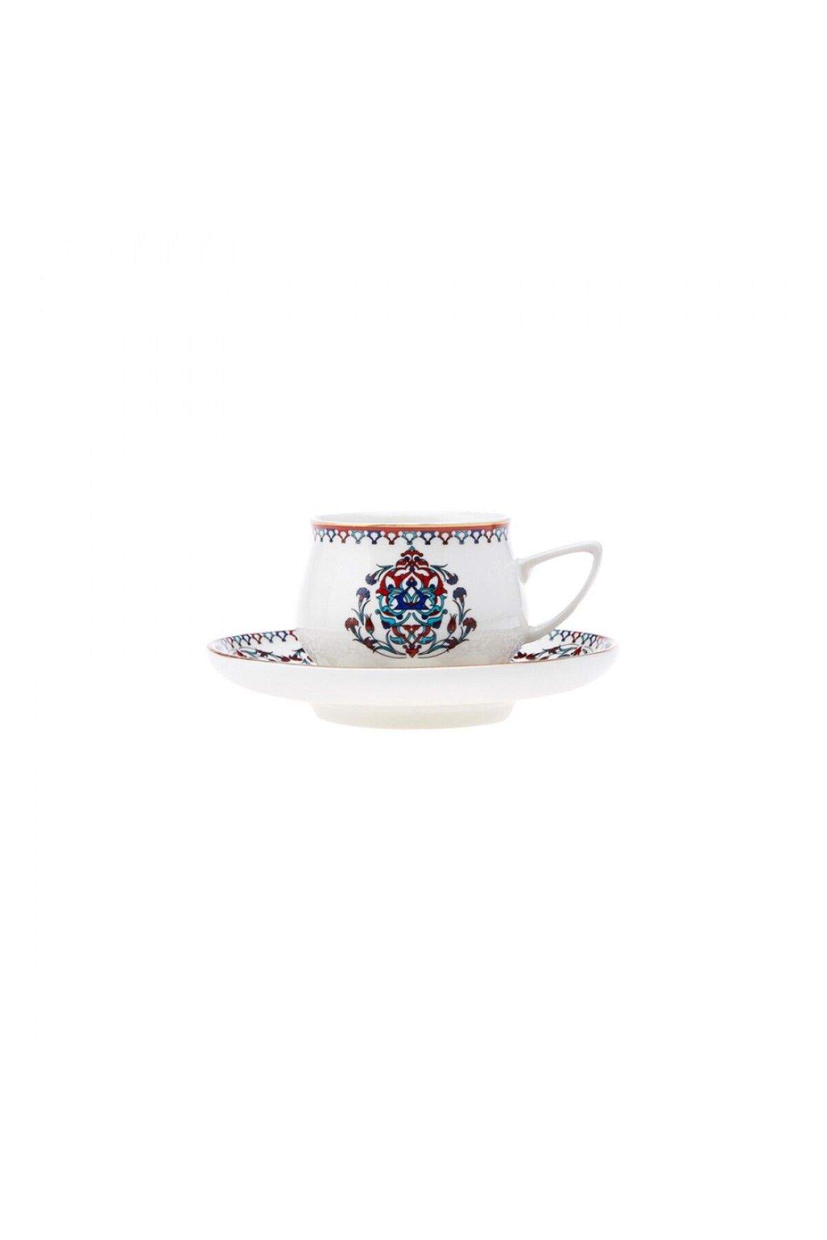 Karaca-Nakkash 12-teiliges Espressotassen-Set für 6 Personen 5
